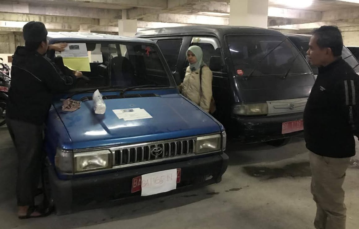 Pemeriksaan kendaraan akan dilelang Pemko Padang Panjang.